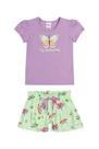Conjunto blusa e shorts butterfly elian - 231850 Conjunto blusa e shorts butterfly elian - 231850