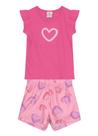 Conjunto blusa e shorts clochard 36224 brandili