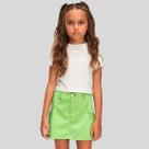 Conjunto Blusa em Ribana e Saia Bolso Cargo - Bambollina