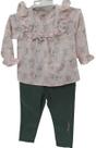 Conjunto Blusa Estampada Calça Bebê Menina Paraiso Rf 13083 Conjunto Blusa Estampada Calça Bebê Menina Paraiso Rf 13083