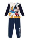 Conjunto Blusa Manga Longa e Calça Jogger Moletinho Mickey