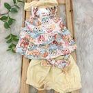 Conjunto Blusa/Shorts/Faixa de Cabelo INF. Conjunto Blusa/Shorts/Faixa de Cabelo INF.