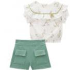 Conjunto Blusa/ Shorts INF. Conjunto Blusa/ Shorts INF.