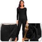 Conjunto Blusa Térmica Flanelada + Meia Calça Térmica Flanelada Feminina Tamanho Único Conjunto Blusa Térmica Flanelada + Meia Calça Térmica Flanelada Feminina Tamanho Único