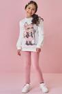 Conjunto Blusão Alongado Moletom e Legging em Fleece Kukiê