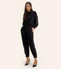 Conjunto Blusão Com Calça Endless Plush Feminina Preto