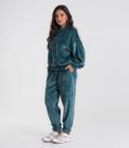 Conjunto Blusão Com Calça Endless Plush Feminina Verde Conjunto Blusão Com Calça Endless Plush Feminina Verde