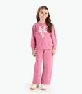 Conjunto Blusão Com Calça Menina Rovi Kids Rosa