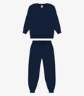 Conjunto Blusão com Calça Menino Rovi Kids Azul