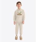 Conjunto Blusão Com Calça Menino Rovi Kids Bege