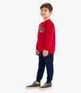 Conjunto Blusão com Calça Moletom Rovi Kids Vermelho