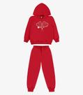 Conjunto Blusão com Calça Moletom Rovi Kids Vermelho