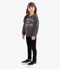 Conjunto Blusão com Legging Molecotton Rovi Kids Cinza