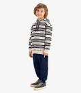 Conjunto Blusão de Capuz e Calça Moletom Rovi Kids Bege