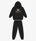 Conjunto Blusão de Capuz e Calça Moletom Rovi Kids Preto
