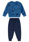 Conjunto Blusão Dinos e Calça Bee Loop