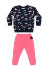 Conjunto Blusão e Calça Bebê Menina Bee Loop