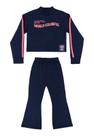 Conjunto Blusão e Calça Infantil Menina Bee Loop