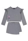 Conjunto Blusão e Short-Saia Guloseima Conjunto Blusão e Short-Saia Guloseima