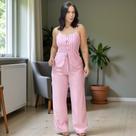 Conjunto Blusinha e calça cor:Amarelotamanho:Unico Conjunto Blusinha e calça cor:Amarelotamanho:Unico