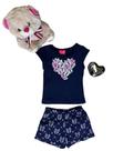 Conjunto Blusinha e Short Kely Kety Laços A