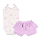 Conjunto Body Alcinha e Short Borboletas