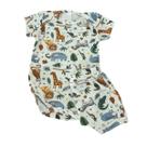 Conjunto Body Alcinha Roupa Bebê Menino Verão Short Infantil