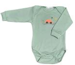 Conjunto Body Bebê meninos manga longa Suedine 100% Algodão