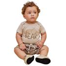 Conjunto body bermuda saruel mesclado bicolor luc.boo