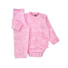 Conjunto Body Bodie E Calça Fleece Manga Longa Bebê Inverno - P