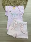 Conjunto body c/ short emanuelly kikarinho