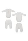 Conjunto Body Calça Marfim Menina Upi Uli