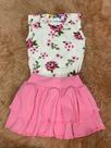 Conjunto body com saia Conjunto body com saia