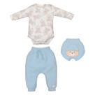 Conjunto Body Culote Bebê Menino Suedine Rafael Upi Uli - Conjunto Body Culote Bebê Menino Suedine Rafael Upi Uli -