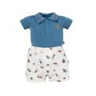 Conjunto Body Curto + Bermuda Pequena - HUG