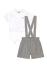 Conjunto Body e Bermuda Bebê Quimby