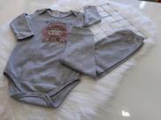 Conjunto Body e calça 100% algodão Roby Kids
