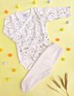 Conjunto body kimono estampa de mar Conjunto body kimono estampa de mar