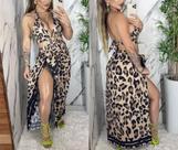 Conjunto Body/maiô + Páreo Saída De Praia Verão