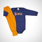 Conjunto Body Manga Longa e Calça Marcelo Tamanho G