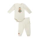 Conjunto Body Marfim Circo Mágico para Bebê - Dedeka