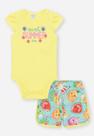 Conjunto Body Menina Estampado Cinti