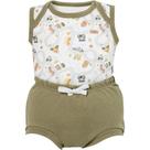 Conjunto Body Regata + Tapa Fralda Pequena Cidade - Hug Conjunto Body Regata + Tapa Fralda Pequena Cidade - Hug