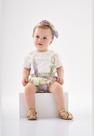 Conjunto Body, Tapa Fraldas e Faixa Bebê Up Baby
