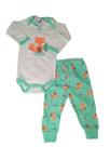 Conjunto Body Transpassado Com Calça