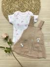 Conjunto bodyc/ salopete ratinha 32021 iaze