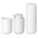 Conjunto Bold de 3 Peças para Banheiro Branco - Ou