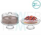 Conjunto Boleira e Suporte para Bolo com Pé Vidro Bico de Jaca Vitazza Prato 28cm Festa Decoração Armazenamento Servir Mesa Posta Elegante Sustentável Conjunto Boleira e Suporte para Bolo com Pé Vidro Bico de Jaca Vitazza Prato 28cm Festa Decoração Armazenamento Servir Mesa Posta Elegante Sustentável
