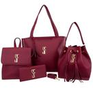conjunto bolsas selfie kit com 3 bolsas e uma linda carteira. Kit feminino da moda como 4 lindas bolsas