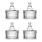 Conjunto Bomboniere 10cmX12cm Decoração Armazenamento Bala